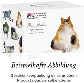 Biały porcelanowy kubek 400 ml Best Feline Friends – Maxwell &amp; Williams