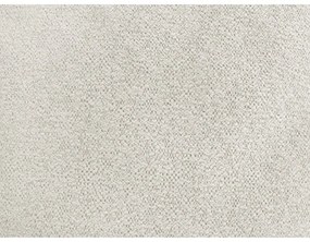 Biały rozkładany/ze schowkiem narożnik z tkaniny szenilowej (prawostronny/z szezlongiem) Roxelane – Bobochic Paris