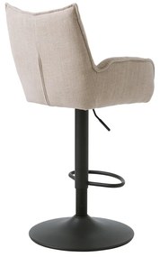 Kremowe hokery z regulowaną wysokością zestaw 2 szt. Marilla – Unique Furniture