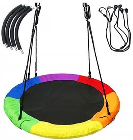 Ogród kołowa huśtawka TWIZZY 110 cm, kolorowy