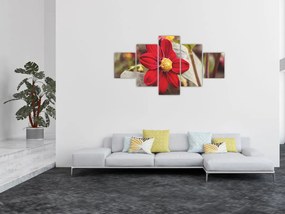 Obraz kwiatu (125x70 cm)