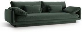 Ciemnozielona sofa 250 cm Torino – Micadoni Home