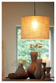 Beżowy abażur ø 50 cm Caden – Light &amp; Living