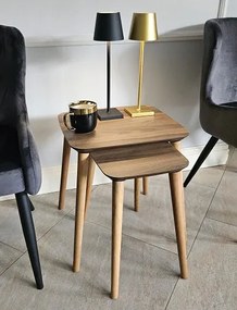 Zestaw 3 stolików kawowych