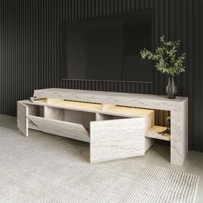 Stolik pod telewizor Beliz Travertine