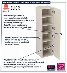 Kaszmirowy wiszący słupek łazienkowy K7-N51