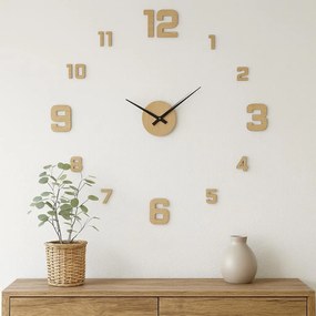 Zegar ścienny 3D TETI do przyklejania