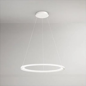 Lampa wisząca LED Perenz EDGE 86W matowa biel