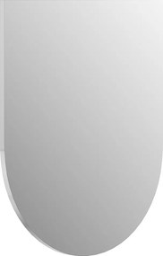 Zestaw 3 luster ściennych owalnych - szer. 30 x wys. 175 cm - KANXI