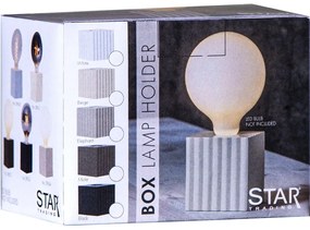 Biała podstawa lampy 10 cm Box – Star Trading