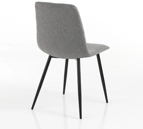 Szare krzesła zestaw 2 szt. Mesh – Tomasucci