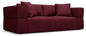 Bordowa sofa 214 cm Esther – Milo Casa