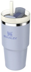 Fioletowy termos ze słomką ze stali nierdzewnej 600 ml Quencher H2.0 FlowState Tumbler Dew Drop – Stanley
