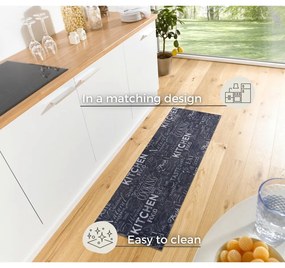 Czarny chodnik 50x150 cm Wild Kitchen Board – Hanse Home