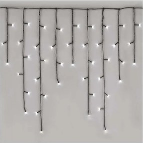 Zewnętrzny łańcuch świetlny LED 600 diod/8 trybów 15 m IP44 zimna biel