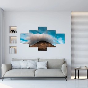 Obraz - Chmura nad szczytem (125x70 cm)