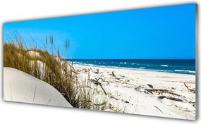 Panel Szklany do Kuchni Puste Wybrzeże Z Widokiem Na Morze