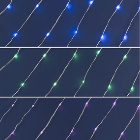 LED RGB ściemnialny łańcuch świetlny 100xLED/29 funkcji 10,4m