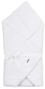 Biały bawełniany rożek niemowlęcy 75x75 cm – Malomi Kids