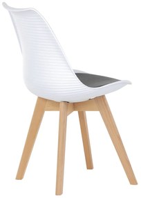 Zestaw krzeseł do jadalni CT-X7056 GREY, 4 szt.