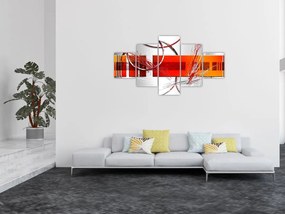 Abstrakcyjny obraz (125x70 cm)