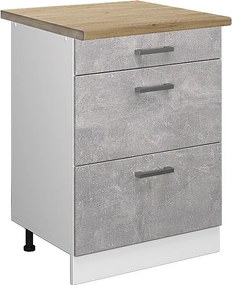 Szafka dolna do kuchni beton 60x60x81.6 r-line