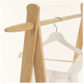 Stojak na ubrania z drewna jesionowego Kave Home Natane