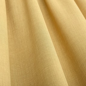 Zasłona zaciemniająca na taśmie marszczącej blackout strukturalny musztardowy 140 x 280 cm 1 szt.