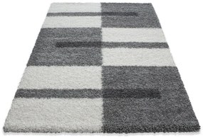 Dywan Shaggy Gala szaro-kremowy 280 cm x 370 cm