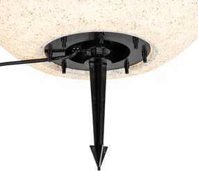 Inteligentna lampa zewnętrzna szara 56 cm IP44 z Wifi A60 - Nura