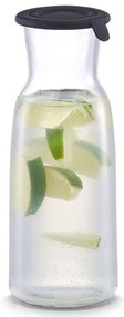 Szklana karafka z silikonową pokrywką, 700 ml