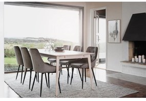 Rozkładany stół z litego drewna dębowego 180x90 cm Tyler – Rowico