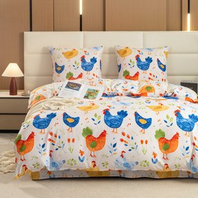 PrzytulneMieszkanie.pl PrzytulneMieszkanie.pl Pościel z mikrofibry HENRIETTA kolorowa Rozmiar pościeli: 2 szt 70 x 90 cm | 200 x 220 cm