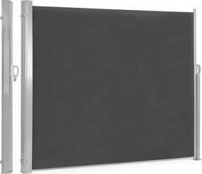 Roleta boczna na taras i balkon składana AW-011A, 3x2 m, antracyt