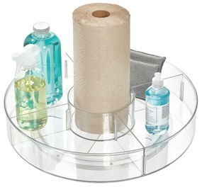 Okrągły przezroczysty pojemnik iDesign The Home Edit, ⌀ 45,7 cm