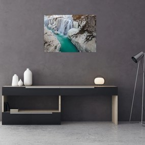 Obraz - Islandzka przyroda (70x50 cm)