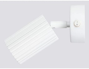 Biały kinkiet Gleam – Nice Lamps
