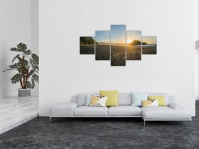 Obraz plaży (125x70 cm)