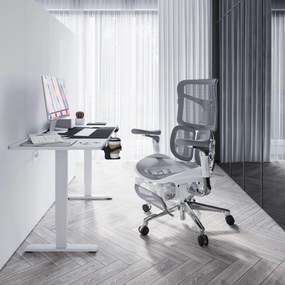 Fotel ergonomiczny szary V-Kinetic