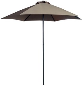 Parasol ogrodowy Push Up 2,5 m taupe PATIO
