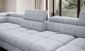 Narożnik EMPOLI XL w układzie U Lewostronny z funkcją spania Lewostronny w ktaninie AUSTIN 20 WERSAL