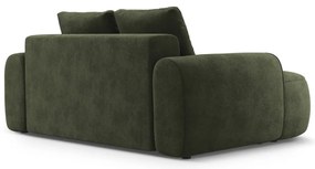 Zielona aksamitna sofa 175 cm Linz – Cosmopolitan Design