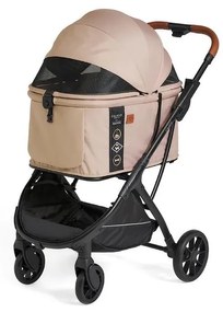 Fikago - Wózek dla psów i kotów AGILE HUGGY beżowy