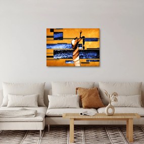 Obraz obrazu abstrakcyjnego (70x50 cm)