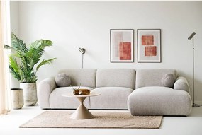 Lampa stojąca w kolorze srebra (wysokość 150 cm) Paris – House Nordic