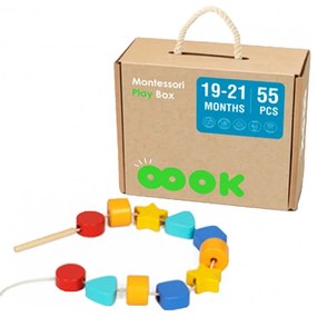 Tooky toy box pudełko xxl montessori edukacyjne 7w1 sensoryczne 19-21 mies.