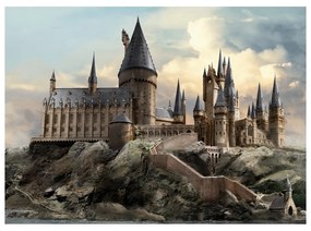 Fototapeta dla dzieci Harry Potter Hogwart 252 x182 cm, 4 części