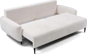Sofa BOHO z funkcja spania i pojemnikiem BRUDNA BIEL PERFECT HARMONY 01