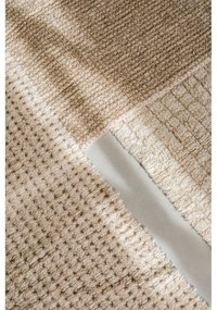 Wełniany chodnik odpowiedni do prania/tkany ręcznie w kolorze kości słoniowej 80x230 cm Unexpected Wool – Lorena Canals