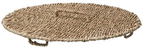 Kosz na pranie z trawy morskiej, 38 cm, bawełniany wkład